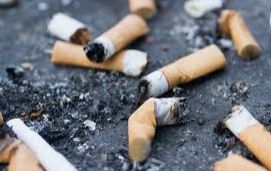 Colillas de cigarrillos