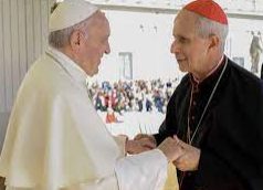 Papa Francisco y cardenal Poli
