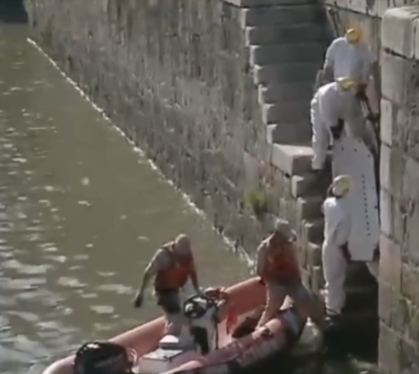 Rescatan cuerpo flotando en Puerto Madero