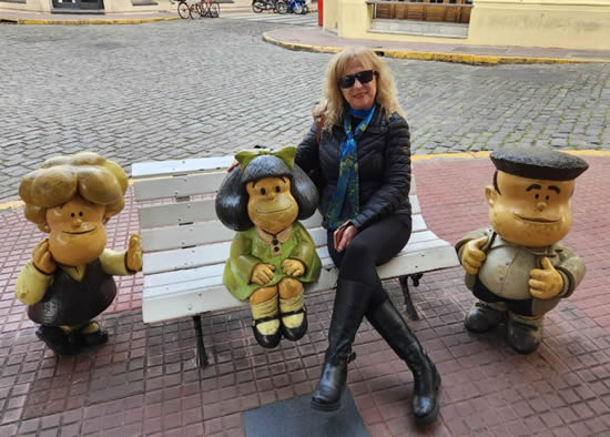 Mafalda en San Telmo