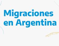 Migraciones Argentina