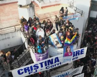 Militantes kirchneristas