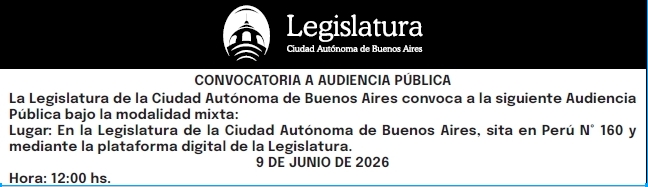 Audiencia publica del 09 de junio de 2026