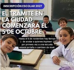 Inscrici�n escolar